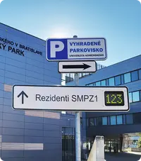 Parking signage deployment example 1
